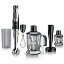 Braun Multiquick 9 Hand Blender Set ,1200Watt, MQ9147X - Black/ Silver

