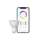 برود لينك سمارت GU10 مصباح يعمل مع تطبيق برود لينك BLE - عبوة من 4 قطع - LB4GU10EU - أبيض
