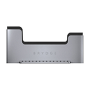 بريدج BRY16MBP قاعدة توصيل عمودية لجهاز ماك بوك برو مقاس 16 بوصة - رمادي