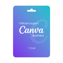 Canva Business Yearly Coupon – Personal Account Activation