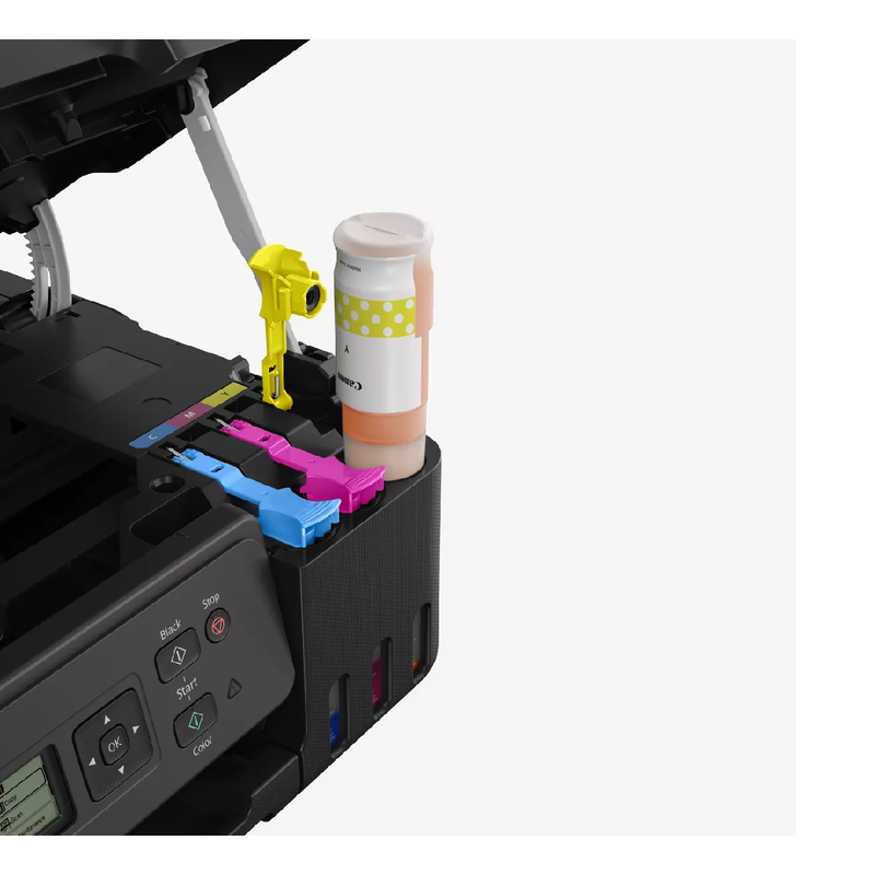 Canon PIXMA G3470 Wireless Colour 3-in-1 Refillable MegaTank Printe - Black