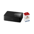 Canon CP1500, Selphy Wi-Fi, 41 Second Printing, 8.9cm LCD - Black + Canon KP-108IN Color Ink and Paper Set