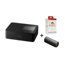 Canon SELPHY CP1500, Wi-Fi, 41 Second Printing, 8.9cm LCD - Black + KP-108IN Color Ink and Paper Set + NB-CP2LH Battery Pack