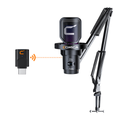 Comica EJoy Uni Pro (A) RGB Cardioid Condenser Wireless USB Microphone - Black