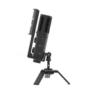 كوميكا STM-USB ميكروفون متعدد الاستخدامات بمنفذ USB مكثف قلبي الشكل - أسود