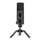 كوميكا STM-USB ميكروفون متعدد الاستخدامات بمنفذ USB مكثف قلبي الشكل - أسود