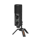كوميكا STM-USB ميكروفون متعدد الاستخدامات بمنفذ USB مكثف قلبي الشكل - أسود