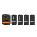 كوميكا فيمو كيو ميكروفون لاسلكي صغير رباعي القنوات - أسود