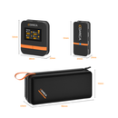 كوميكا فيمو كيو ميكروفون لاسلكي صغير رباعي القنوات - أسود