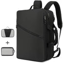 CoolBell 3-in-1 CB-10003 Multifunctional Backpack – Laptop Bag, Shoulder Bag & Handbag | Large Capacity, Waterproof, Travel-Ready - Blac