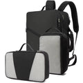 CoolBell 3-in-1 CB-10003 Multifunctional Backpack – Laptop Bag, Shoulder Bag & Handbag | Large Capacity, Waterproof, Travel-Ready - Black