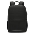 CoolBell CB-10008 15inch Anti Theft Travel Backpack, Business Laptop Backpack, College Student Book Bag With Usb Charging Port - Black