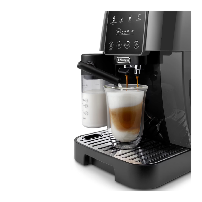 ديلونجي ماغنيفيكا ماكينة قهوة ذكية للإسبريسو، 1450 واط - أسود
