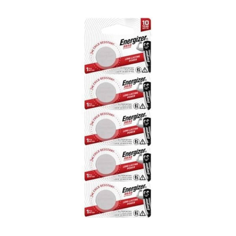 Energizer ECR 2025 Lithium 3V Long-Lasting Power - 5 Pack