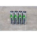 بطارية إنرجايزر AA2 Recharge ExTreme - 1.2 فولت - 2300 مللي أمبير/ساعة مشحونة مسبقًا - طاقة تدوم طويلًا للأجهزة المتطلبة