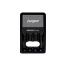 شاحن إنرجايزر أكيو ريتشارج ماكسي، بالإضافة إلى بطارية قابلة لإعادة الشحن، مقاس AA، عبوة من 4 قطع، سعة 2000 مللي أمبير/ساعة