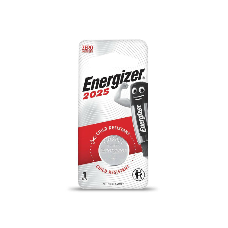 Energizer ECR 2025 Lithium 3V Long-Lasting Power - 5 Pack
