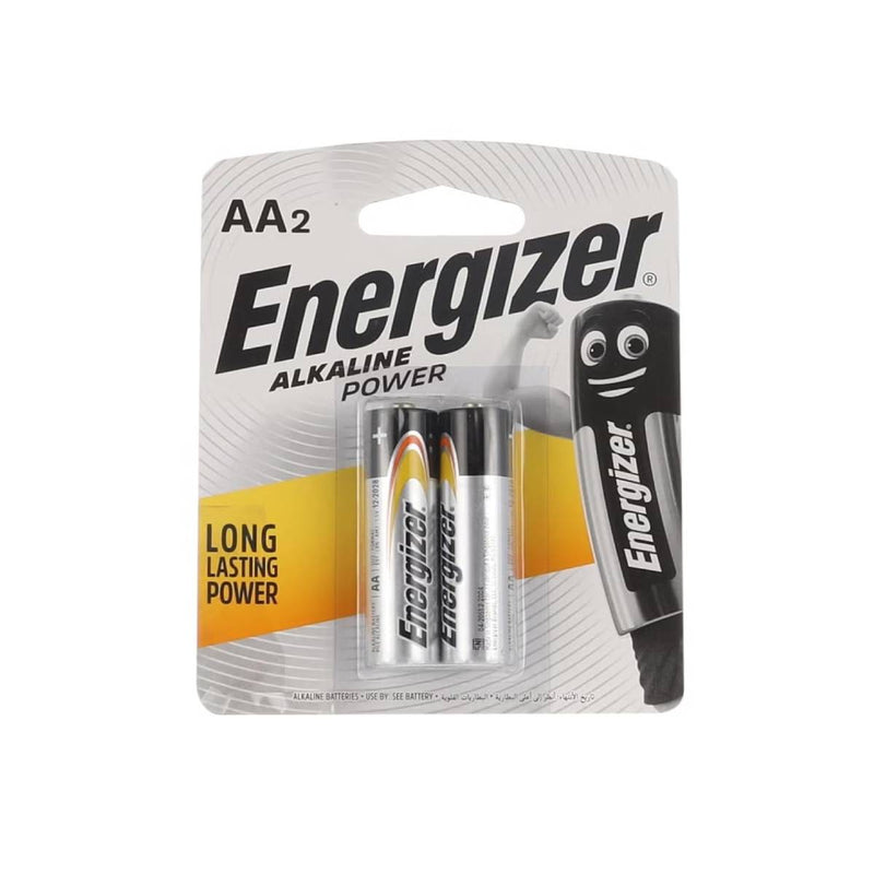 Energizer AA2 Al kaline Power 1.5v AA LR6 Long Lasting Power That Lasts