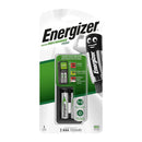 Energizer Mini Recharge Charger, plus Rechargeble Battery, Size AAA, Pack of 2 Blister Card, 700mAh