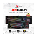 Fantech Atom104 Mechanical Keyboard Sumi Edition - Black