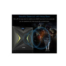 مكبر صوت متعدد الوسائط F&amp;D 2.1 قناة 56 واط، مكبرات صوت لاسلكية بتقنية البلوتوث، مكبر صوت ساتلي مضخم صوت، شاشة LED/USB/بطاقة SD/NFC، مسرح منزلي، مكبر صوت لأجهزة الكمبيوتر المحمولة والكمبيوتر الشخصي والهواتف المحمولة F550X - أسود