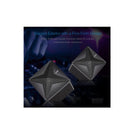 مكبر صوت متعدد الوسائط F&amp;D 2.1 قناة 56 واط، مكبرات صوت لاسلكية بتقنية البلوتوث، مكبر صوت ساتلي مضخم صوت، شاشة LED/USB/بطاقة SD/NFC، مسرح منزلي، مكبر صوت لأجهزة الكمبيوتر المحمولة والكمبيوتر الشخصي والهواتف المحمولة F550X - أسود