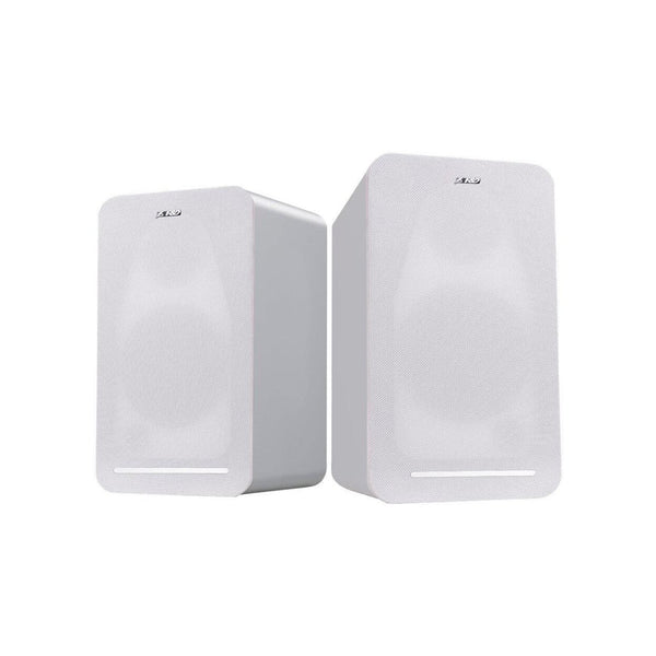F&D Bookshelf Speaker, Wireless Bluetooth Speakers, 2 AMT Tweeters Bluetooth & USB Connectivity, HiFi Sound Performance, Speaker for Laptop, Pc & Mobile R40BT - White