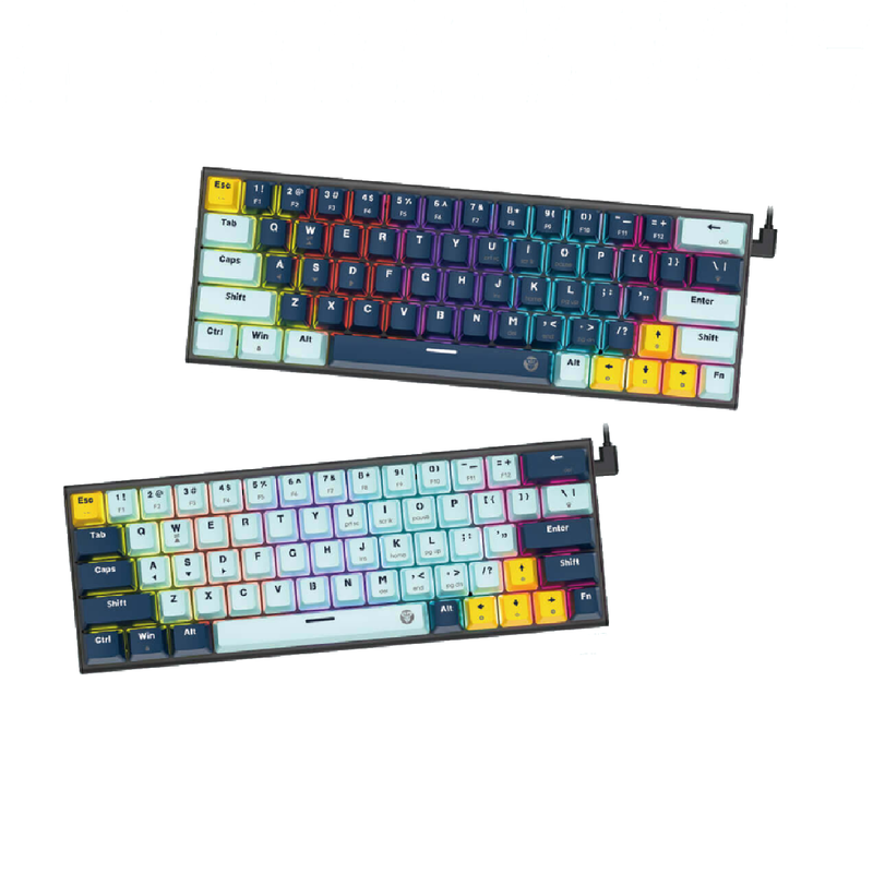 Fantech Atom63 Wireless Mechanical Keyboard, MK874v2 - Black