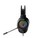 Fantech HG28 Gaming Headset, RGB 7.1 Surround Sound - Black