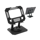  حامل معدني قابل للطي لجهاز أيباد - أسود