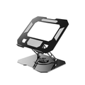 Foldable Metal Holder Ipad Folding Bracket - Black