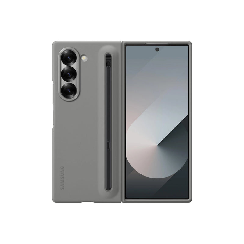 غطاء هاتف Galaxy Z Fold 6 S Pen - رمادي