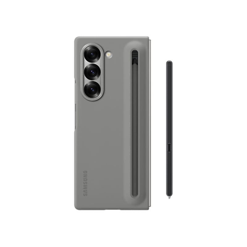 غطاء هاتف Galaxy Z Fold 6 S Pen - رمادي
