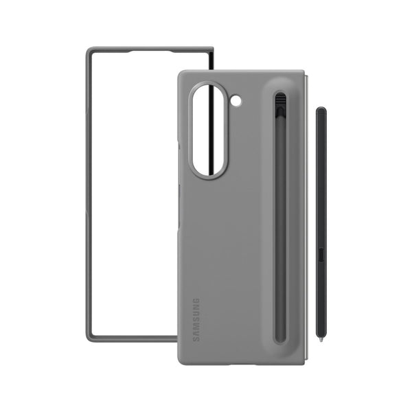 غطاء هاتف Galaxy Z Fold 6 S Pen - رمادي