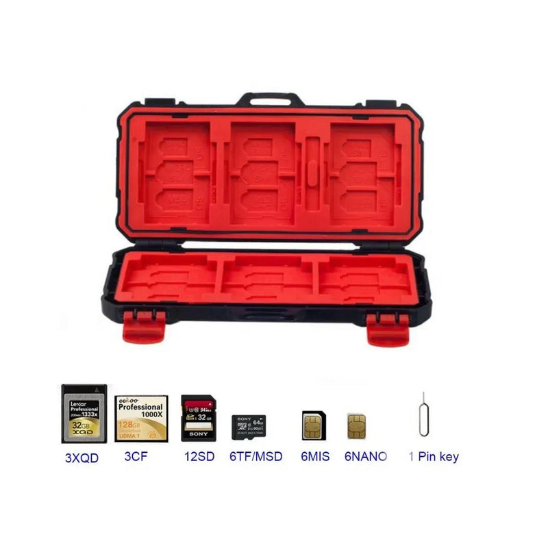 General Lexar Memory Card Case - KH15 - Black