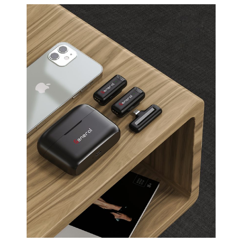 General GM39 Wireless Microphone With iPhone