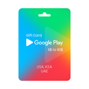Google Play Gift Card – $5 to $100 (USA-KSA-UAE)
