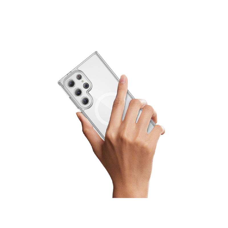 جرين ليون جراب سامسونج جالاكسي إس 25 ألترا ماجسيف ديلغادو  – شفاف