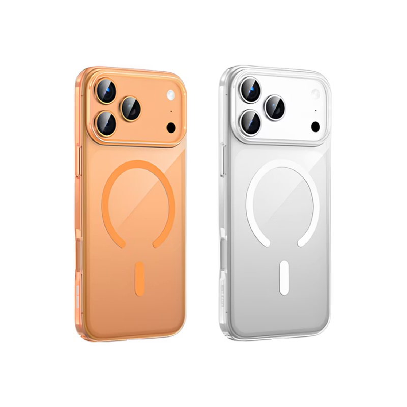 Green Lion  For iPhone 17 Pro Max Magsafe Delgado- Orange