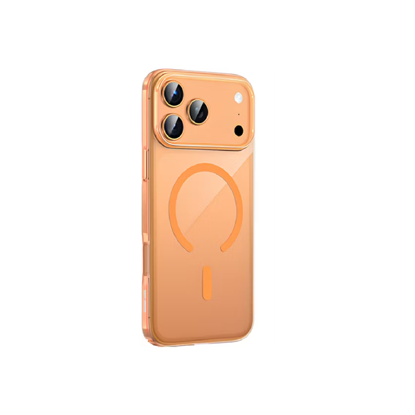 Green Lion  For iPhone 17 Pro Max Magsafe Delgado- Orange