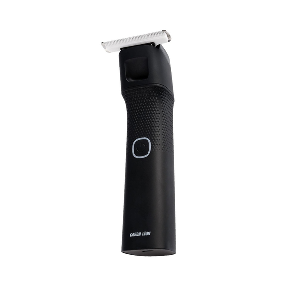 Green Lion 3-in-1 Body Trimmer – Black | 1200mAh Battery, Ultra-Wide Blade, Nose & Body Hair Grooming