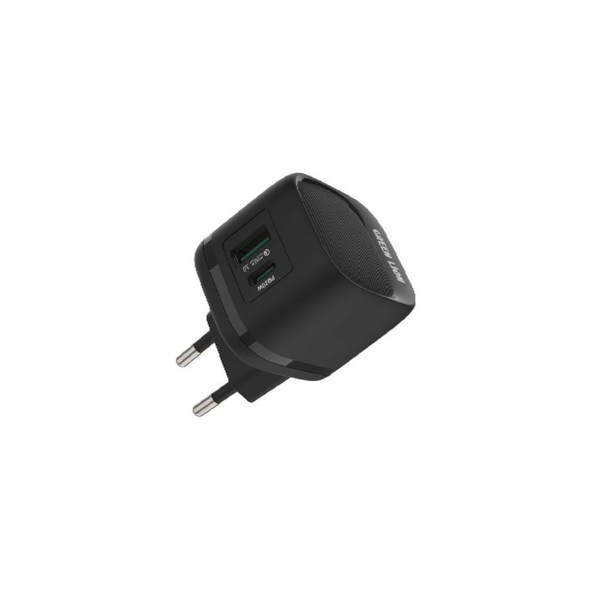 شاحن حائط محول من جرين ليون Pd20W+Qc أسود
