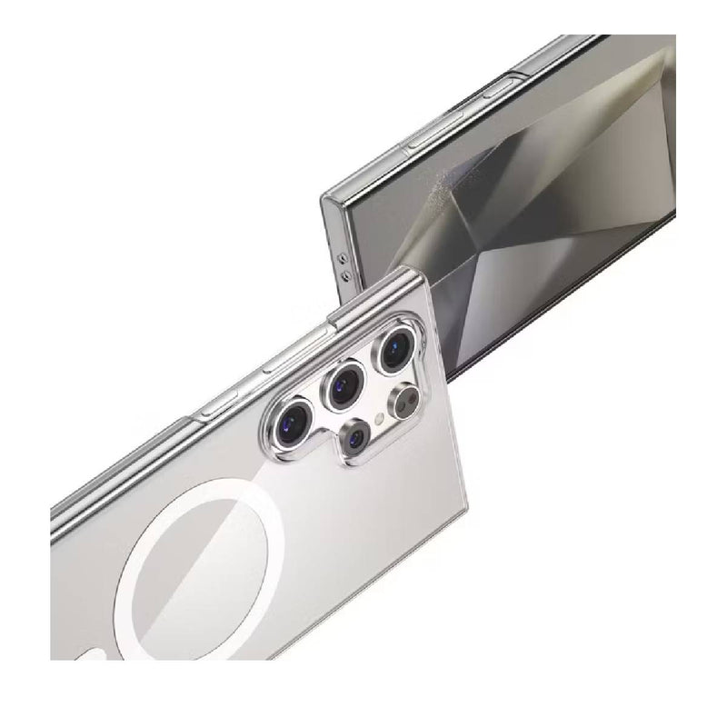 Green Lion For Samsung Galaxy S24 Ultra Magsafe Delgado - Clear