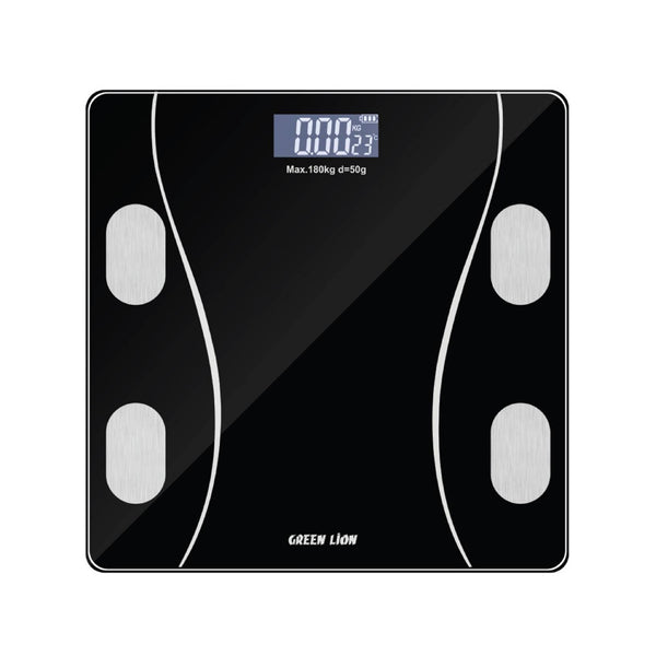 Green Lion Digital Body Scale 18 LCD Display - Black