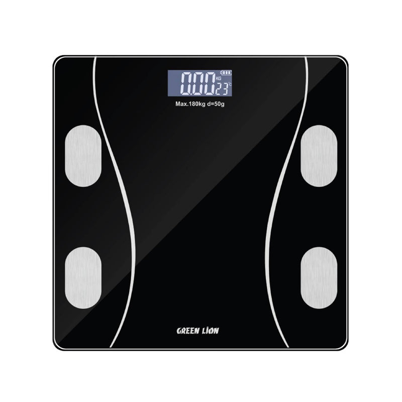 Green Lion Digital Body Scale 18 LCD Display - Black