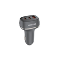 Green Lion Dual PD & QC 3.0 50W Car Charger - Black