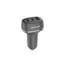 Green Lion Dual PD & QC 3.0 50W Car Charger - Black