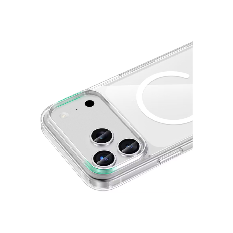 Green Lion Case For iPhone 17 Pro Max MagSafe Delgado - Clear