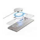 Green Lion For Samsung Galaxy S24 Ultra Magsafe Delgado - Clear