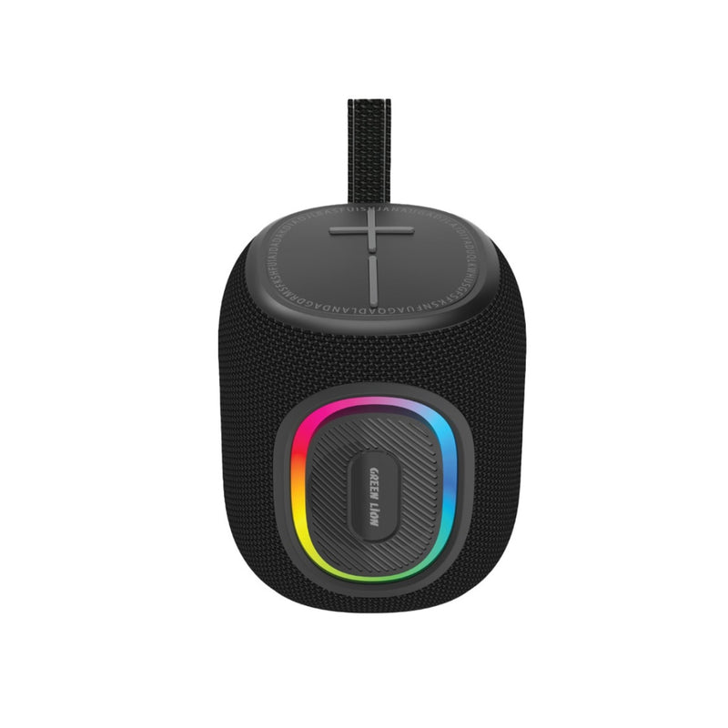 مكبر صوت لاسلكي من Green Lion Pristone بإضاءة RGB وتأثير إضاءة متعدد IPX6 مقاوم للماء